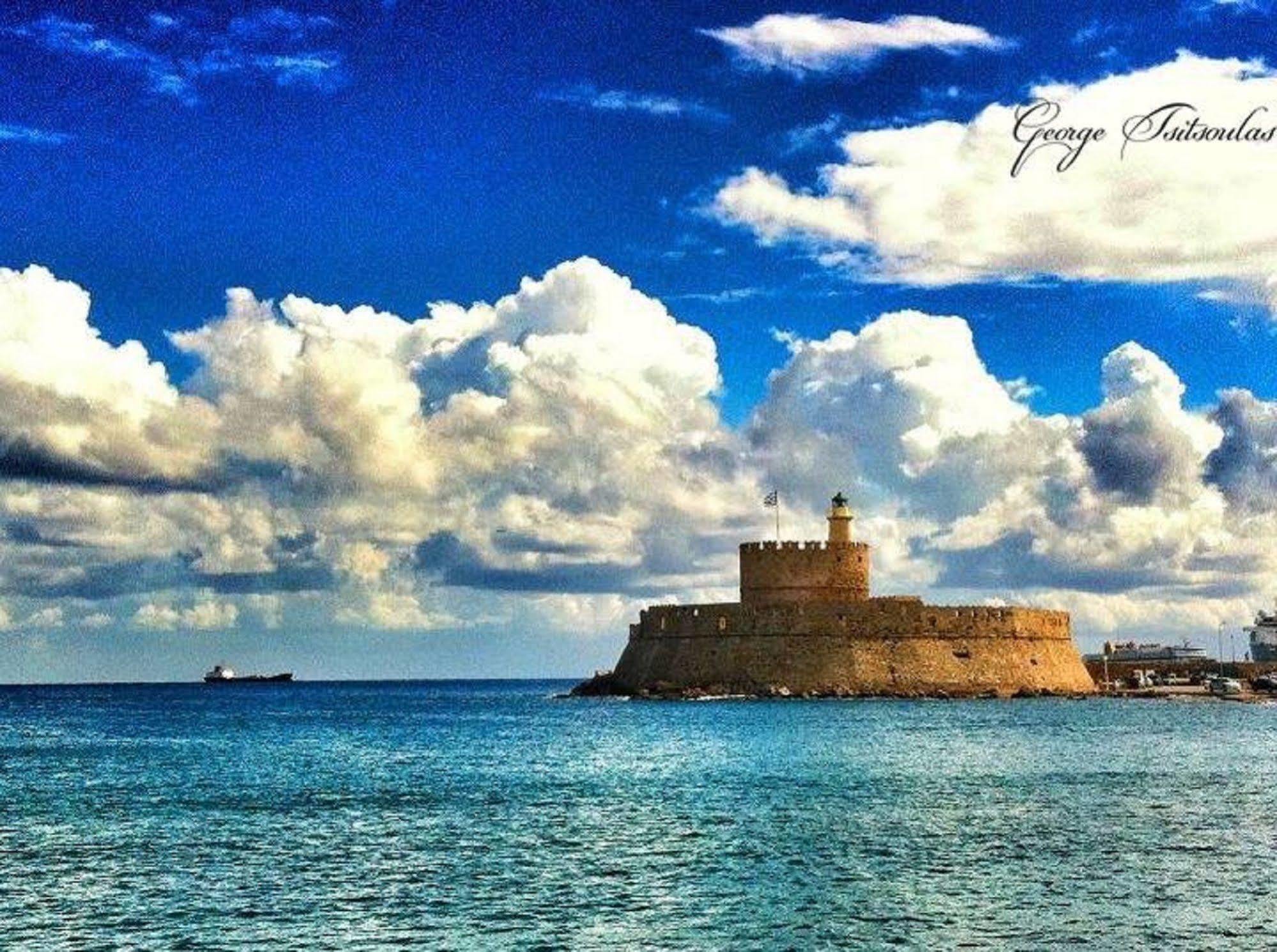 Villa Old Town Roloi House Rhodes City Esterno foto